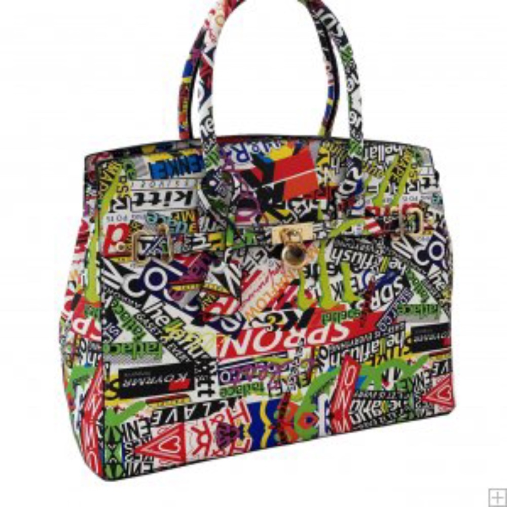 "Get Wild" Multicolor Handbag